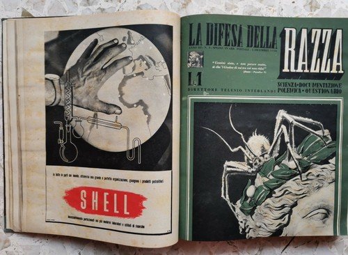 LA DIFESA DELLA RAZZA 1939 40 annata ANNO III giornale …
