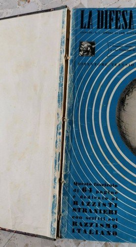 LA DIFESA DELLA RAZZA 1939 40 annata ANNO III giornale …