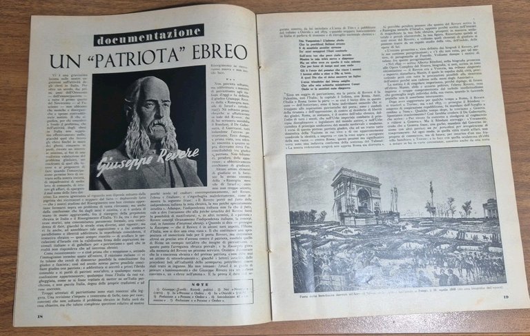 LA DIFESA DELLA RAZZA 1939 ANNO II n 18 Rivista …