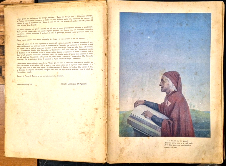 LA DIVINA COMMEDIA di Dante Alighieri 105 tavole a colori …