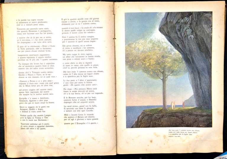 LA DIVINA COMMEDIA di Dante Alighieri 105 tavole a colori …