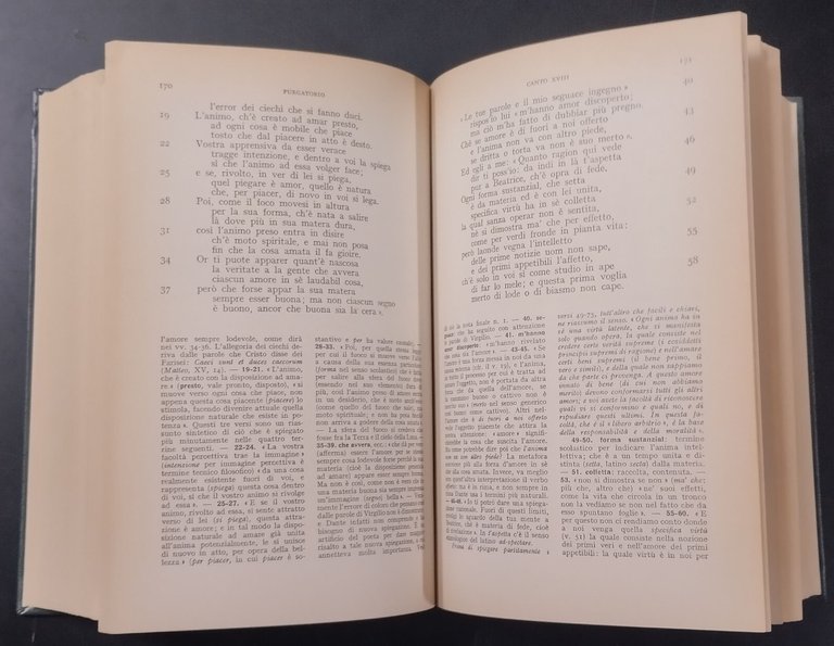 LA DIVINA COMMEDIA di Dante Alighieri 3 volumi 1971 Zanichelli …