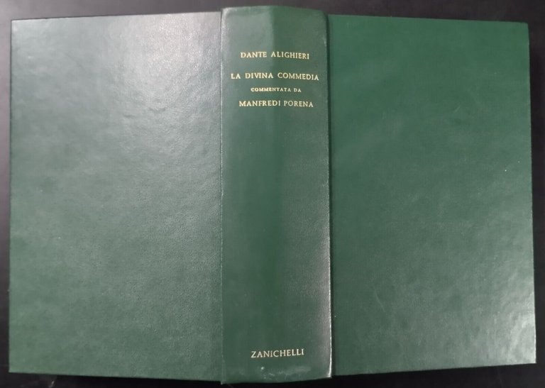 LA DIVINA COMMEDIA di Dante Alighieri 3 volumi 1971 Zanichelli …