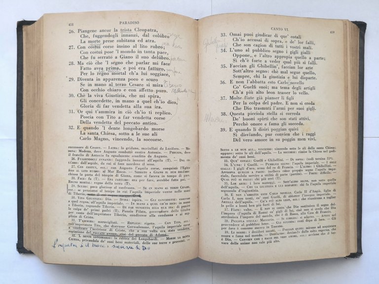 LA DIVINA COMMEDIA di Dante Alighieri con la vita Tommaseo …