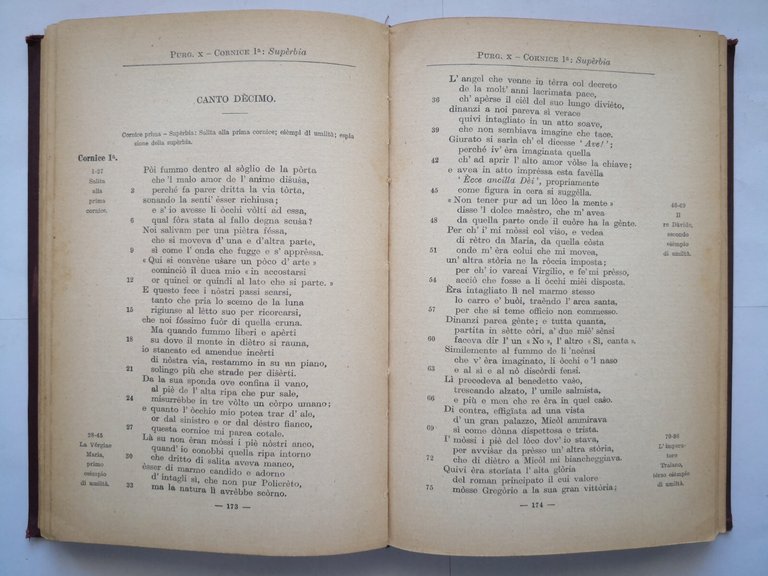 LA DIVINA COMMEDIA ortofonica sistematica di Dante Alighieri 1926 Hoepli …