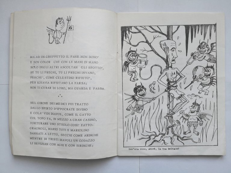 LA DIVINA COMMEDIA seviziata e scorretta di Anonimo Senese 1975 …