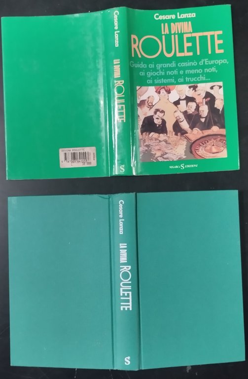 LA DIVINA ROULETTE di Cesare Lanza 1986 Sugarco Libro guida …
