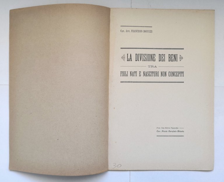 LA DIVISIONE DEI BENI TRA FIGLI NATI E NASCITURI NON …