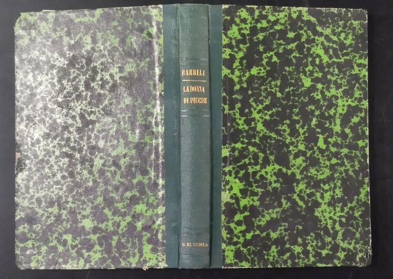 LA DONNA DI PICCHE Anton Giulio Barrili 1899 Treves Libro …