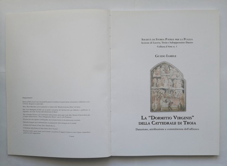 LA DORMITIO VIRGINIS DELLA CATTEDRALE DI TROIA Guido Iamele 2005 …
