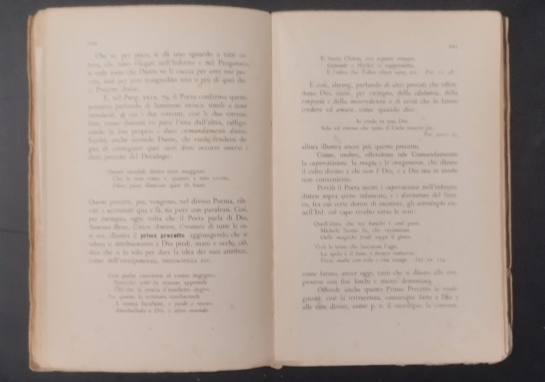 LA DOTTRINA CATTOLICA NELLA DIVINA COMMEDIA di Aristide D'Alessandro 1933 …