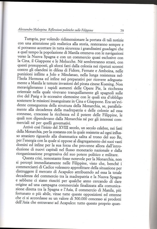 LA EXPEDICION MALASPINA 1789 1794 Dalle Filippine a Cadice di …