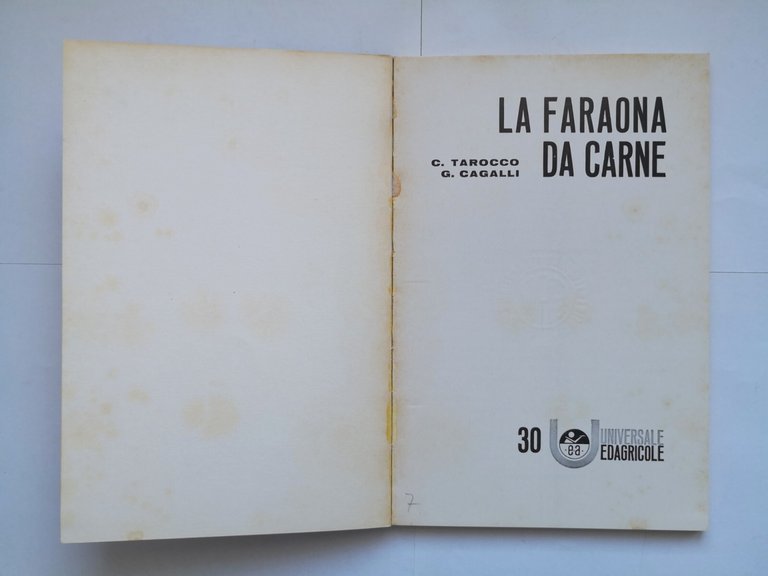 LA FARAONA DA CARNE di Tarocco e Gagalli 1976 Edizioni …