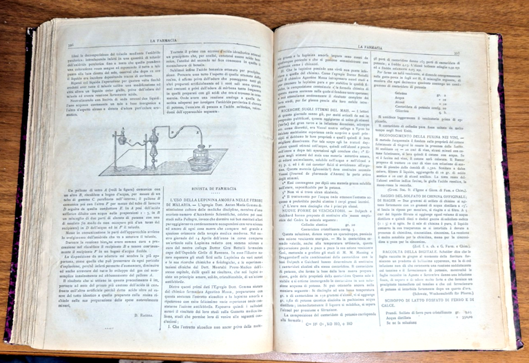 LA FARMACIA Rivista settimanale 1880 annata completa + primi numeri … | Immagine Gallery 3