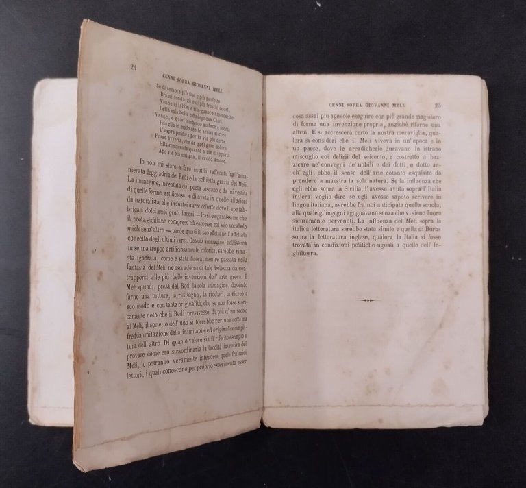 LA FATA GALANTE POEMA BERNESCO di Giovanni Meli 1856 Le …