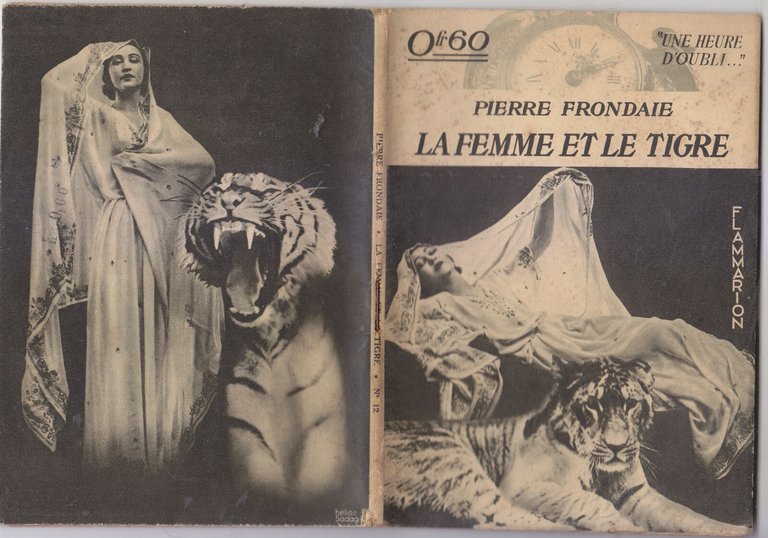 LA FEMME ET LE TIGRE di Pierre Frondaie 1934 Flammarion …