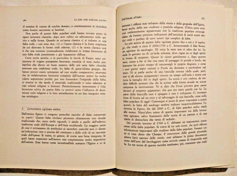 LA FIABA NELLA TRADIZIONE POPOLARE di Stith Thompson 1967 IL …