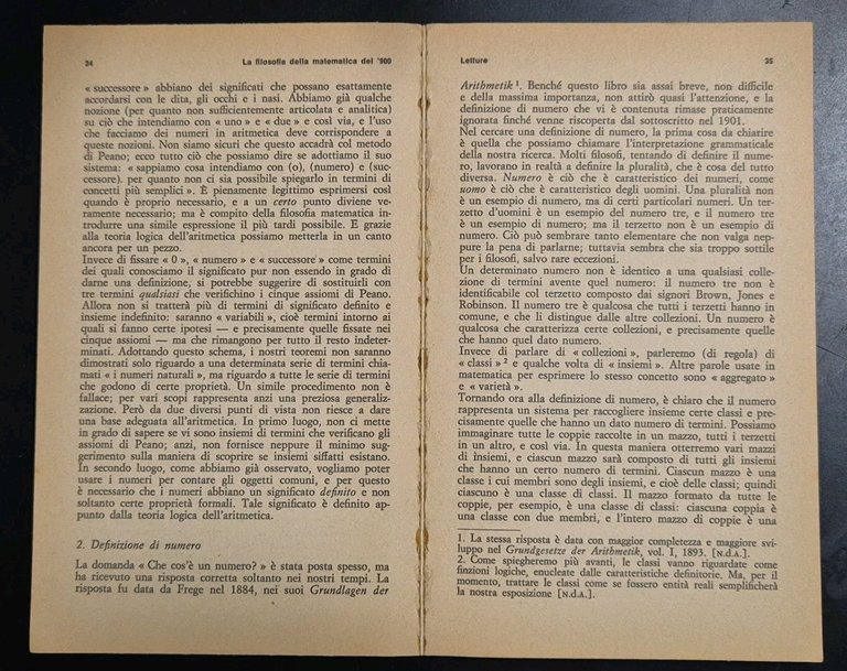 LA FILOSOFIA DELLA MATEMATICA DEL 900 di Ettore Casari 1973 … | Immagine Gallery 4