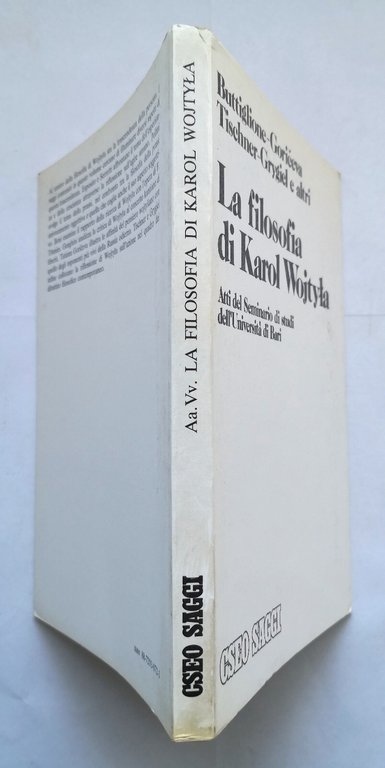 LA FILOSOFIA DI KAROL WOJTYLA di Buttiglione Goriceva e altri …