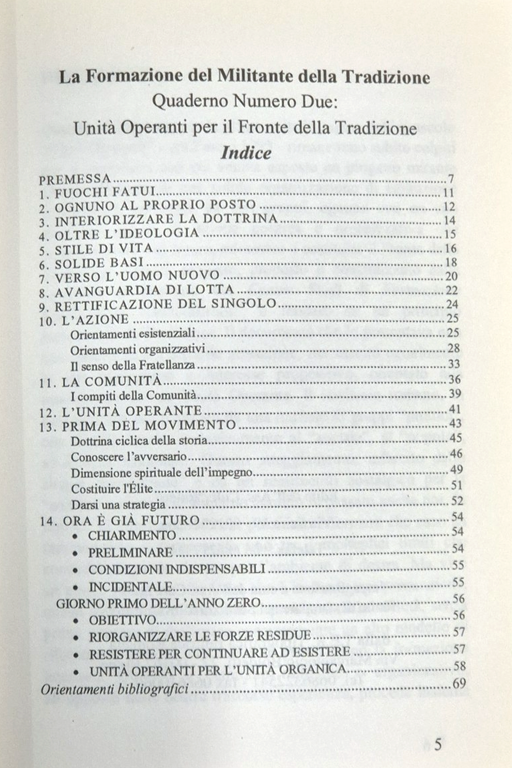 LA FORMAZIONE DEL MILITANTE DELLA TRADIZIONE Unità Operanti Fronte 2 … | Immagine Gallery 4
