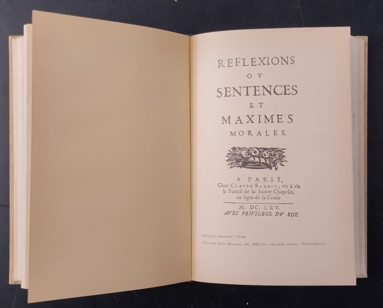 LA FORMAZIONE DELLE MAXIMES DI LA ROCHEFOUCAULD Amelia Bruzzi 1968 …