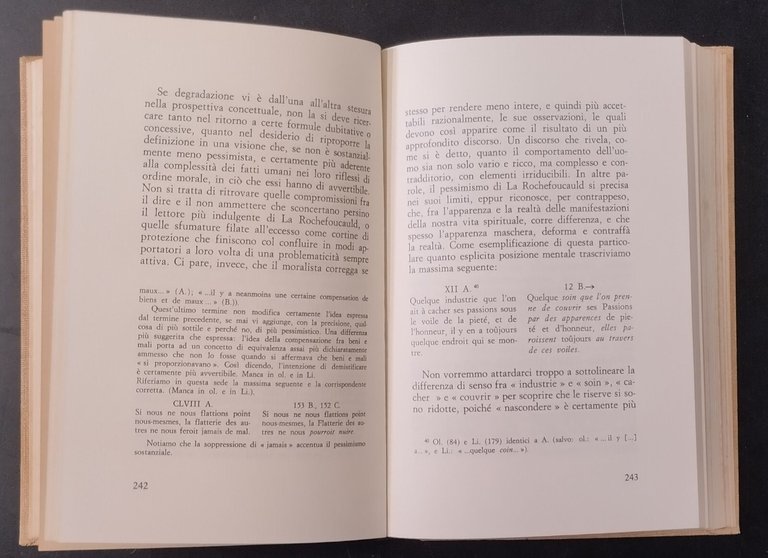 LA FORMAZIONE DELLE MAXIMES DI LA ROCHEFOUCAULD Amelia Bruzzi 1968 …