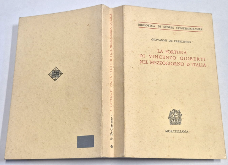 LA FORTUNA DI VINCENZO GIOBERTI NEL MEZZOGIORNO D'ITALIA Giovanni De … | Immagine Gallery 2
