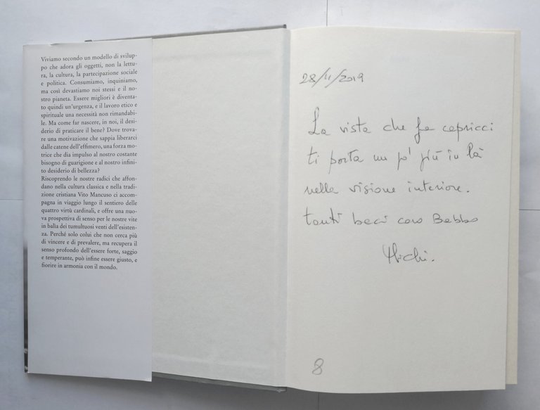 LA FORZA DI ESSERE MIGLIORI di Vito Mancuso 2019 Garzanti …