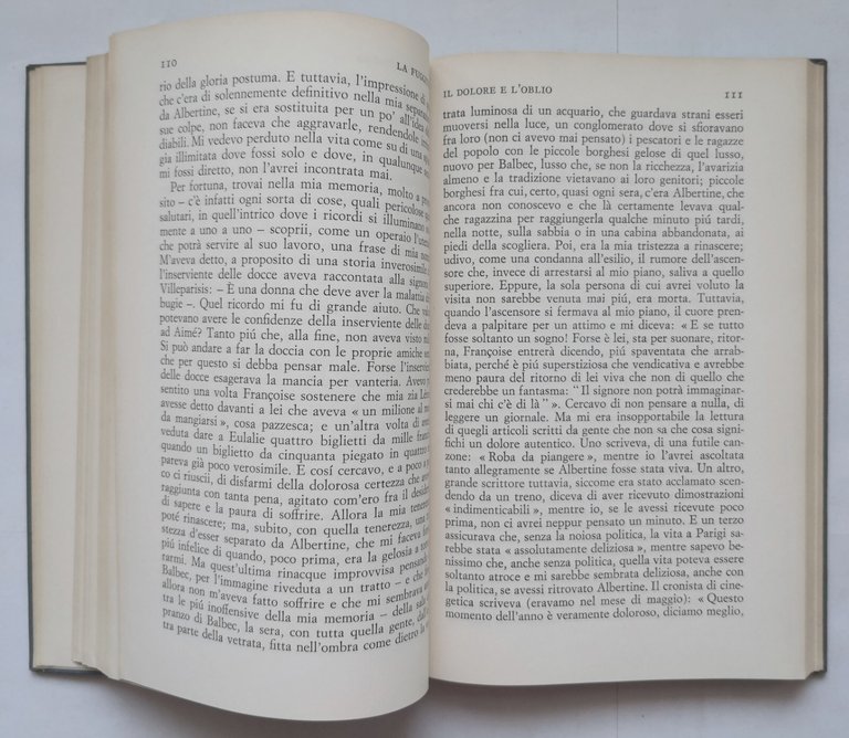 LA FUGGITIVA di Marcel Proust 1967 Einaudi Nuova Universale NUE …