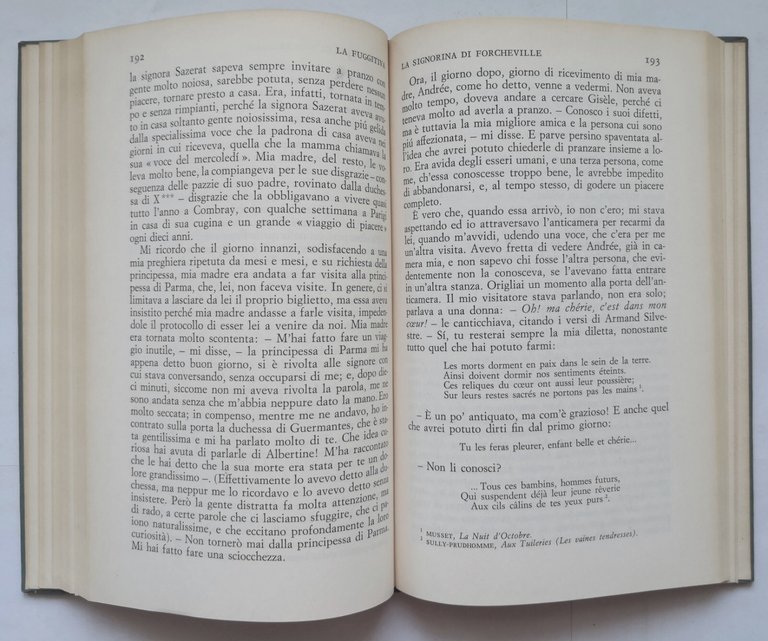 LA FUGGITIVA di Marcel Proust 1967 Einaudi Nuova Universale NUE …