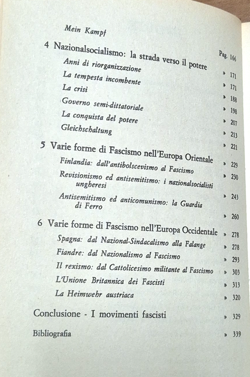 LA GENESI DEL FASCISMO di F L Carsten 1970 Baldini …