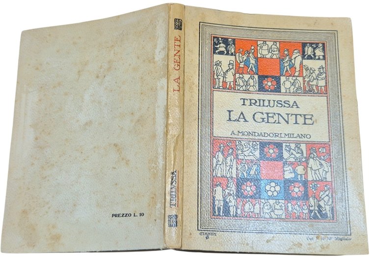 LA GENTE di Trilussa 1927 Mondadori prima edizione Libro poesia | Immagine Gallery 2