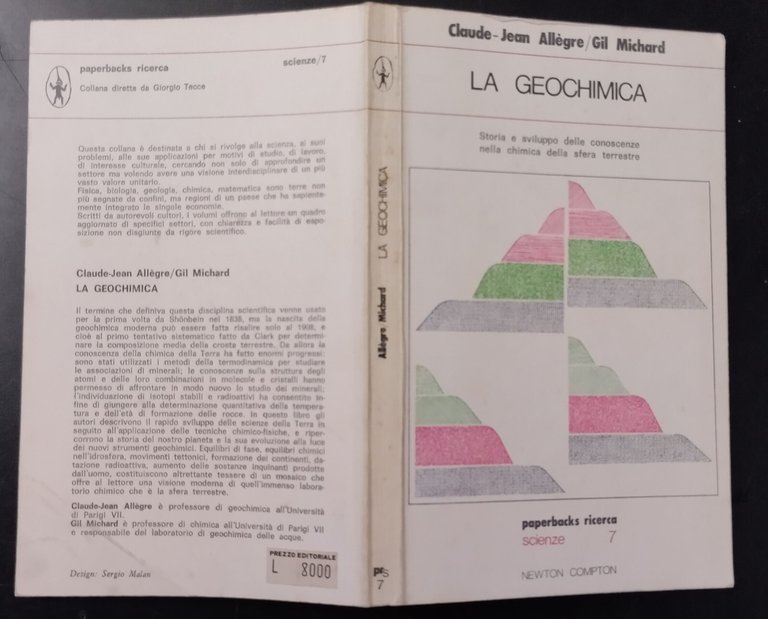 LA GEOCHIMICA di Allegre Michard 1977 Newton Compton libro chimica …