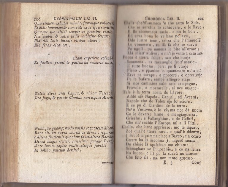 LA GEORGECA DE VERGILIO MARONE trasportata in rima napoletana 1789 …