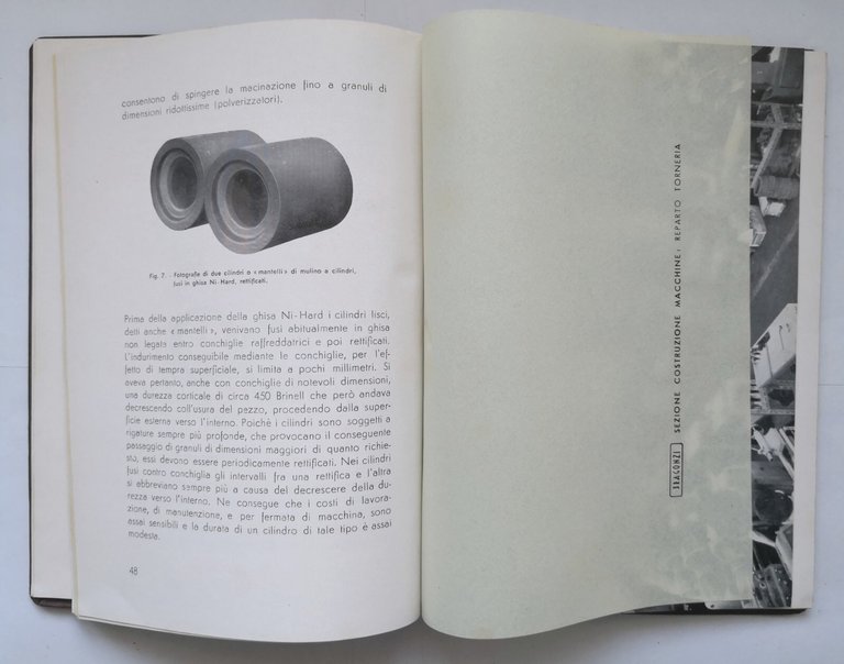 LA GHISA NI HARD Oreste Bragonzi 1959 principali applicazioni industriali …