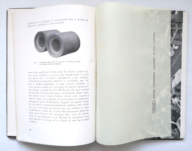 LA GHISA NI HARD Oreste Bragonzi 1959 principali applicazioni industriali …