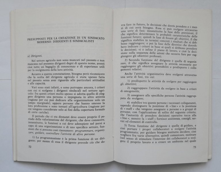 LA GIOVENTÙ AGRICOLA DI FRONTE ALLE PROPRIE RESPONSABILITÀ 1969 Libro …
