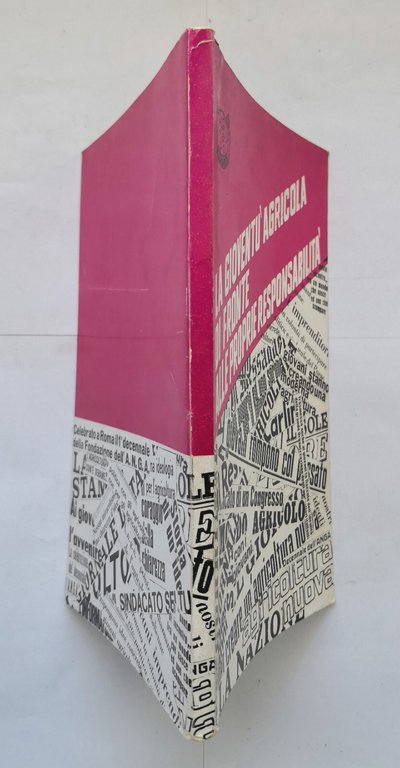 LA GIOVENTÙ AGRICOLA DI FRONTE ALLE PROPRIE RESPONSABILITÀ 1969 Libro …