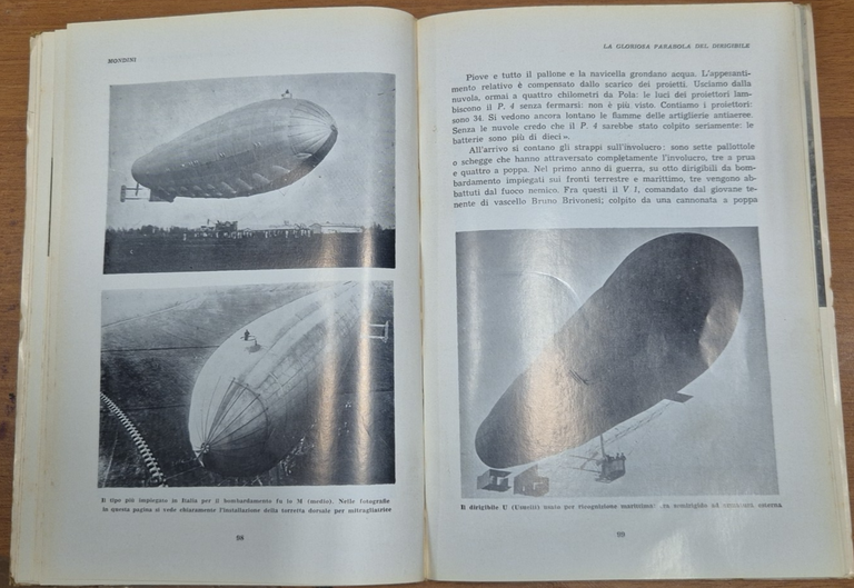 LA GLORIOSA PARABOLA DEL DIRIGIBILE di Mondini 1967 Ministero Della …
