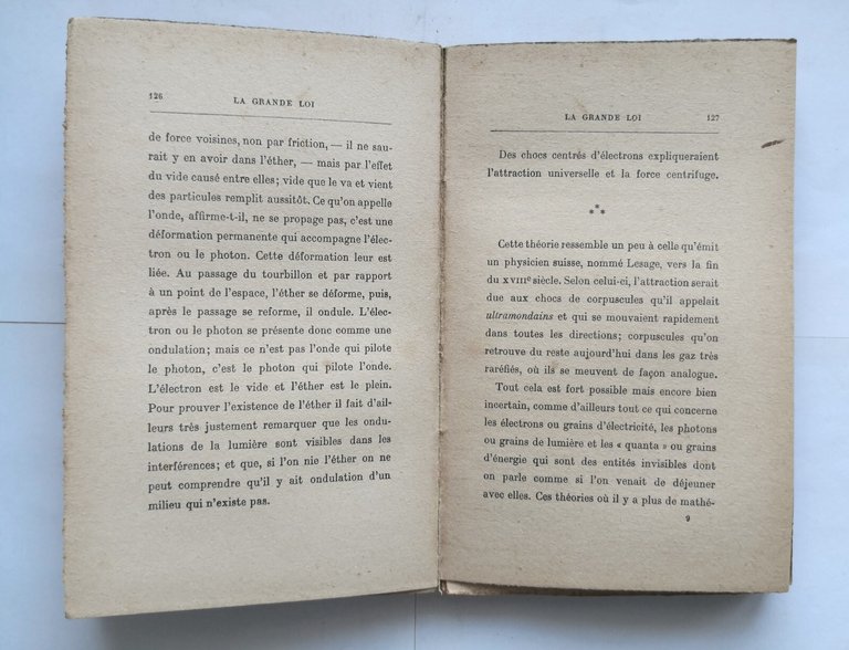 LA GRANDE LOI di Maurice Maeterlinck 1933 Bibliotheque Charpentier Libro