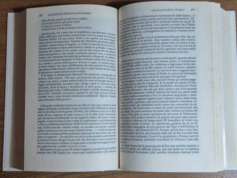 LA GRANDE STORIA DELLA PRIMA GUERRA MONDIALE di Martin Gilbert …