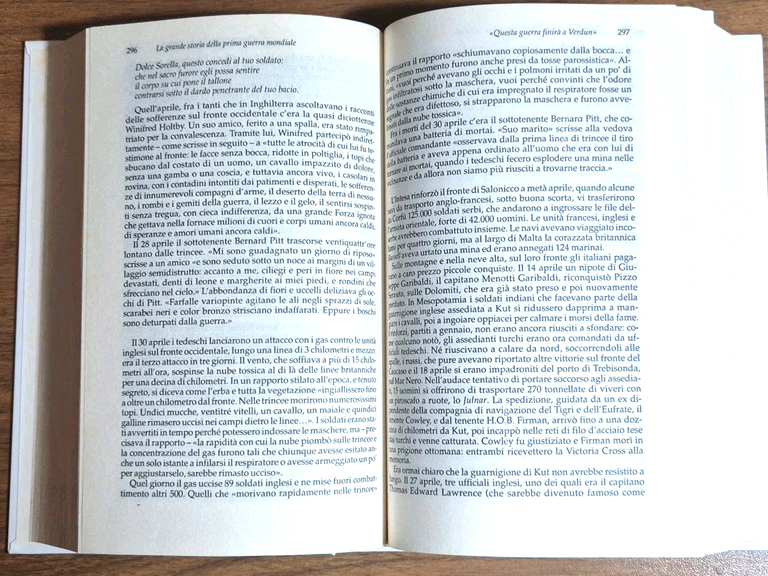 LA GRANDE STORIA DELLA PRIMA GUERRA MONDIALE di Martin Gilbert …