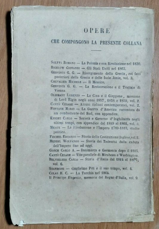 LA GUERRA D'AMERICA RACCONTATA DA UN COMBATTENTE DEL SUD 1871 …