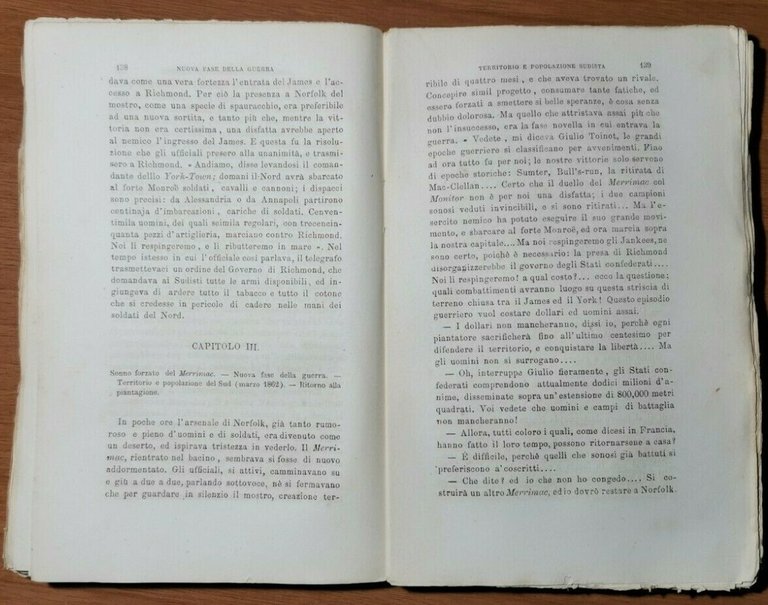 LA GUERRA D'AMERICA RACCONTATA DA UN COMBATTENTE DEL SUD 1871 …