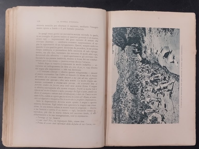 LA GUERRA D'ETIOPIA di Pietro Badoglio 1936 Mondadori Libro fascismo …