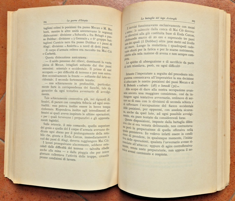 LA GUERRA D’ETIOPIA di Pietro Badoglio Ristampa Anastatica Mondadori 1985 …