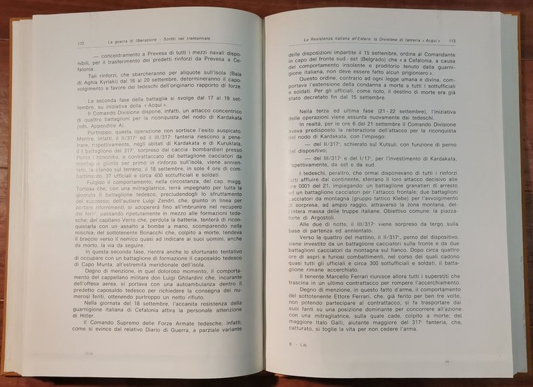 LA GUERRA DI LIBERAZIONE Scritti Nel Trentennale 1976 Stato Maggiore …