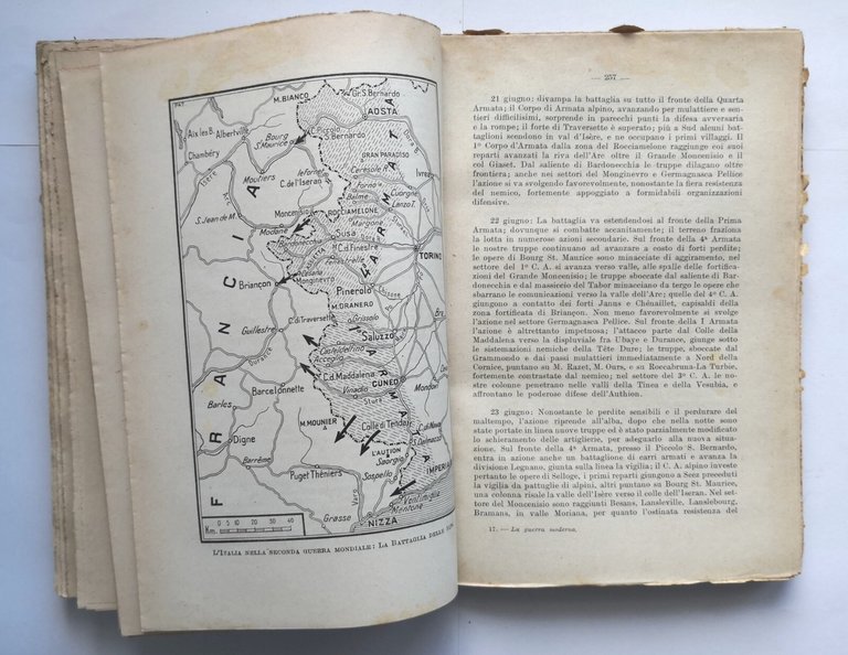 LA GUERRA MODERNA di Carlo de Rysky 1942 Principato libro …