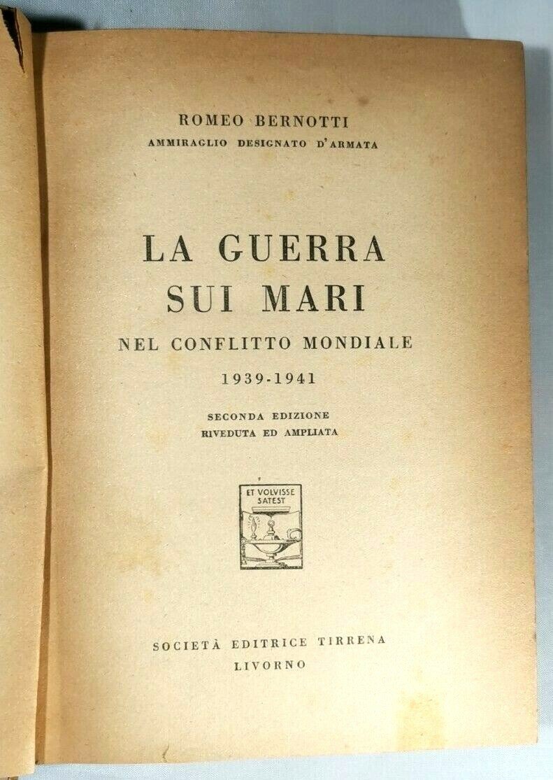 LA GUERRA SUI MARI NEL CONFLITTO MONDIALE 1939 1941 di …