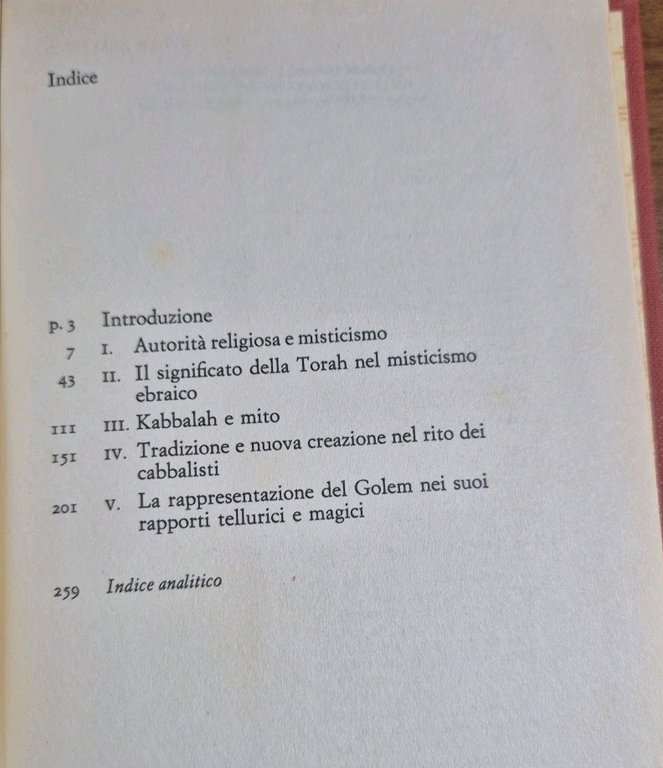 LA KABBALAH E IL SUO SIMBOLISMO d Gershsom Scholem 1980 …